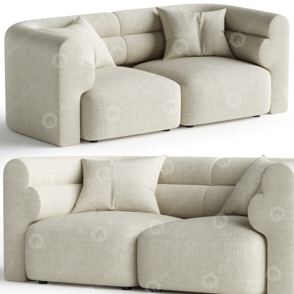 Sofa Noho Home Daxton model 3D