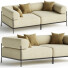 Sofá Noah Living Modular 2 Seater - izzatilla3d