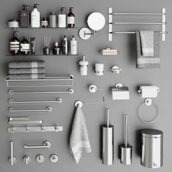 Аксесуари Bathroom 11 3D модель