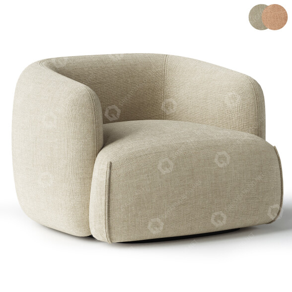 Fauteuil Marac Aland modèle 3D