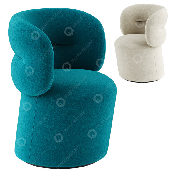 Chair Moroso Getlucky 3D model