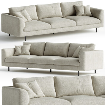 Sofá Interior Secrets Osvaldo 4 Seater Fabric