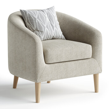 Sessel Pottery Barn Dolores Upholstered