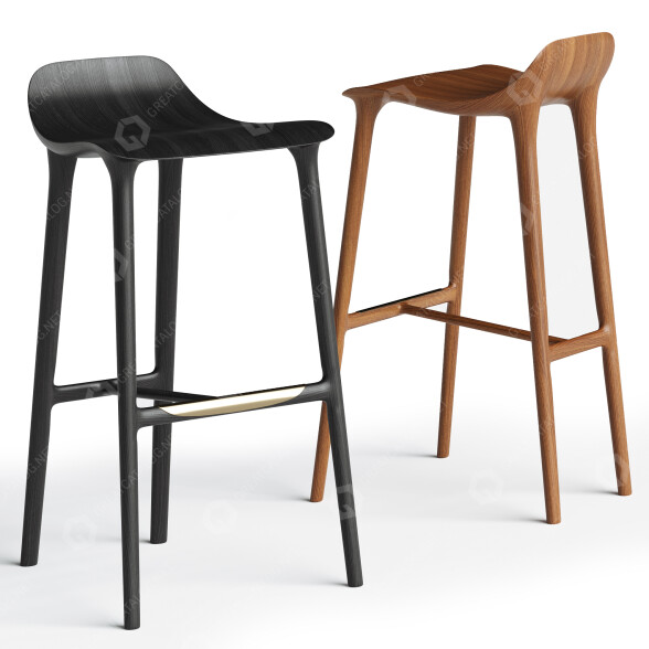Taburete de bar Agrippa Morgan Modelo 3D