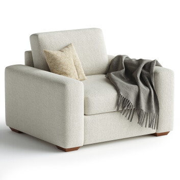 Sessel Pottery Barn Big Sur Square Arm Upholstered