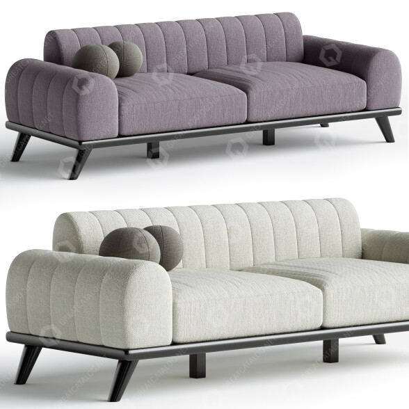 Sofa Cadde Yildiz Ilya 3D-Modell