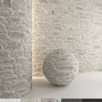 Pierre Wall 19 Modèle 3D