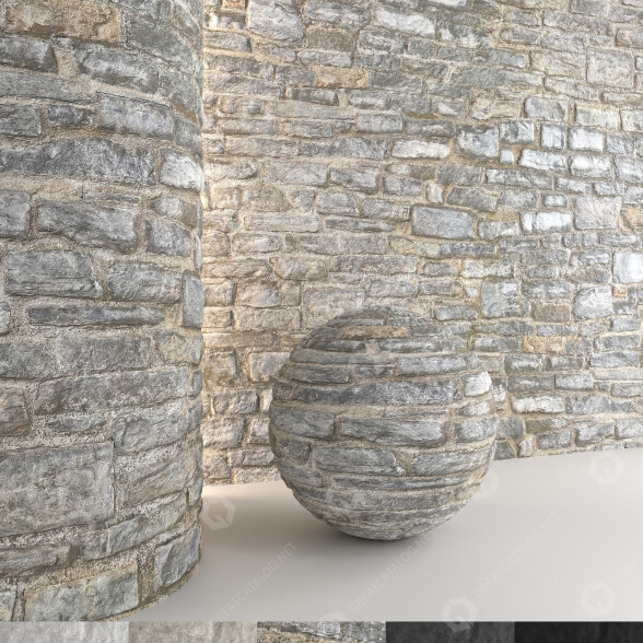 Pierre Wall 20 modèle 3D
