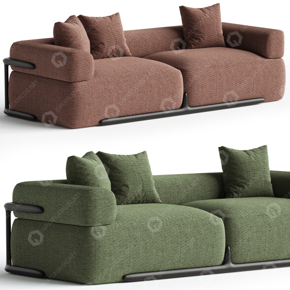 Sofa Porada Klem 3D-Modell
