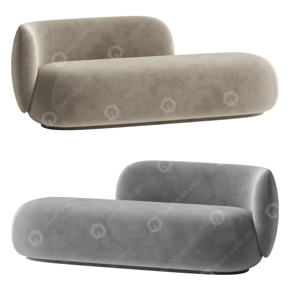 Sofa ferm LIVING Rico 3D-Modell