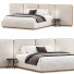 Bett und Nachttischchen Adriana Hoyos Gem Upholstered King Queen - shaxriyor