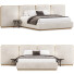 Bett und Nachttischchen Adriana Hoyos Gem Upholstered King Queen - shaxriyor