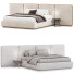 Bett und Nachttischchen Adriana Hoyos Gem Upholstered King Queen - shaxriyor