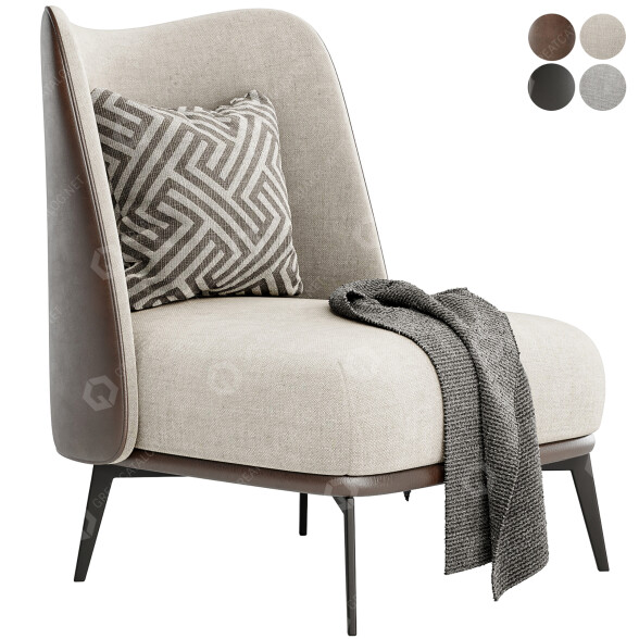 Fotel HC28 Cosmo Debbie model 3D
