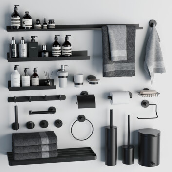 Аксесуари Bathroom 13 3D модель