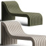 Chaise Longue Black Rooster Decor Barker - cirius