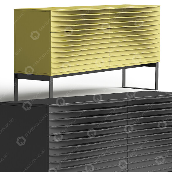 Cómoda Horm Casamania Tide Modelo 3D