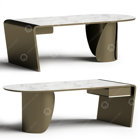 Bureau Eforma Onda modèle 3D