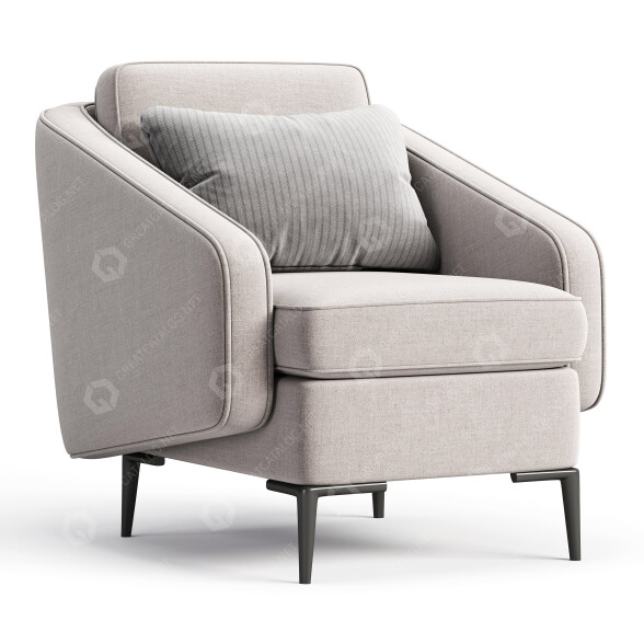 Sessel Delavega C119 3D-Modell