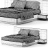 Bed and Bedside Tables Manzzeli Pechy - lie1.die2-40470