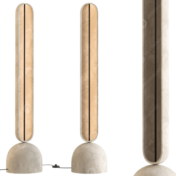 Stehleuchte 1stDibs Emersion by Arthur Vallin 3D-Modell