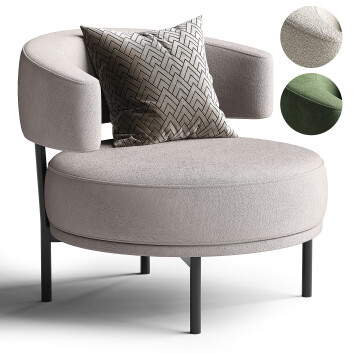 Крісло Bonaldo Neuilly Lounge 3D модель