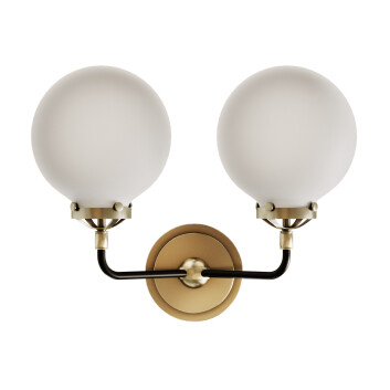 Бра Restoration Hardware Bistro Globe Milk Glass