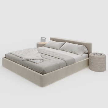 Bed and Bedside Tables Shishka Project Lake S