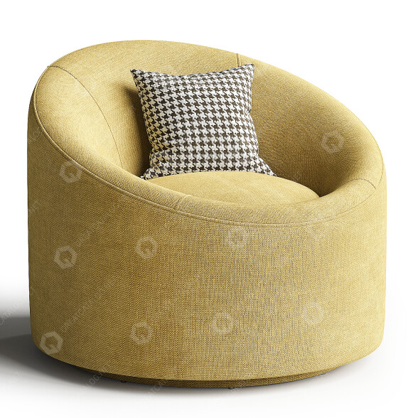 Sessel Cachet Furniture Tucker 3D-Modell