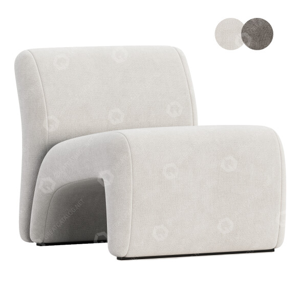 Fauteuil Burke Decor Olena modèle 3D