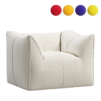 Fotel B&B Italia Le Bambole by Mario Bellini