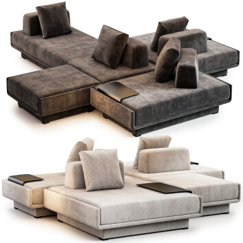 Sofas Gallotti&Radice Lilas Mosaique