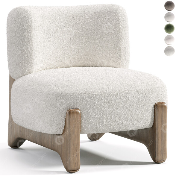Fauteuil Collector Tobo modèle 3D