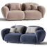 Sofa DesignByThem Sundae - zircon