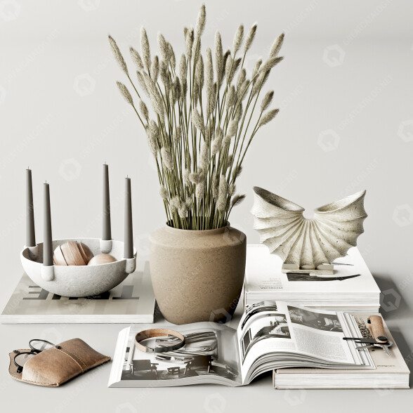 Decoración Set 60 Modelo 3D