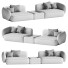 Sofa Meridiani Rene - zircon