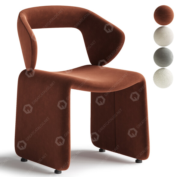 Stuhl Artifort Suit 3D-Modell