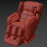 Massagesessel Ohco R6 JetBlack - 3dsmaxPRO