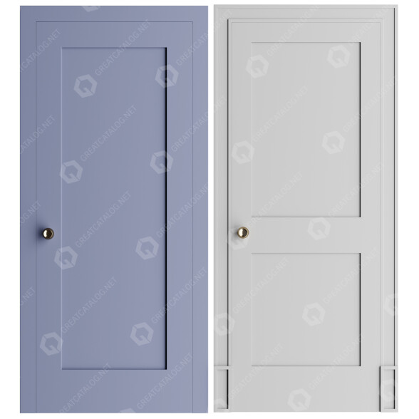 Двері Set 004 3D модель