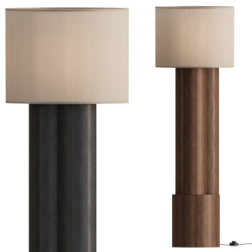 Lampa podłogowa  CB2 Walden Model 3D