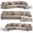 Sofa Minotti Andersen - bobur extrude