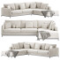 Sofa Minotti Andersen - bobur extrude