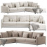 Sofa Minotti Andersen - bobur extrude