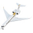 Літак Bombardier Global 7500 - Kudim