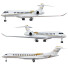 Літак Bombardier Global 7500 - Kudim