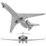 Літак Bombardier Global 7500 - Kudim
