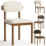 Stuhl Bureau Benjamin La Mikado - zircon