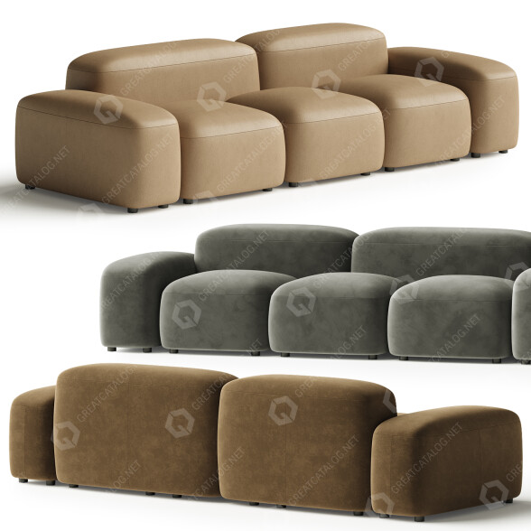 Sofa Amura Lapis model 3D