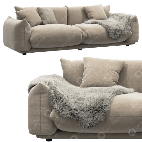 Sofa Arflex Marenco 3D-Modell