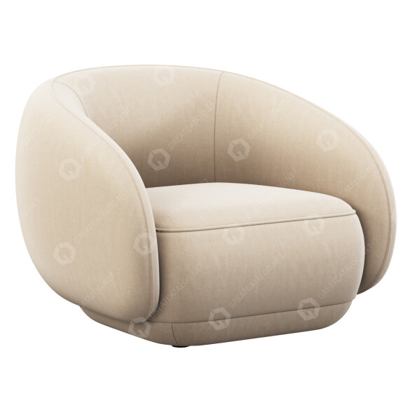 Fotel BoConcept Bolzano model 3D